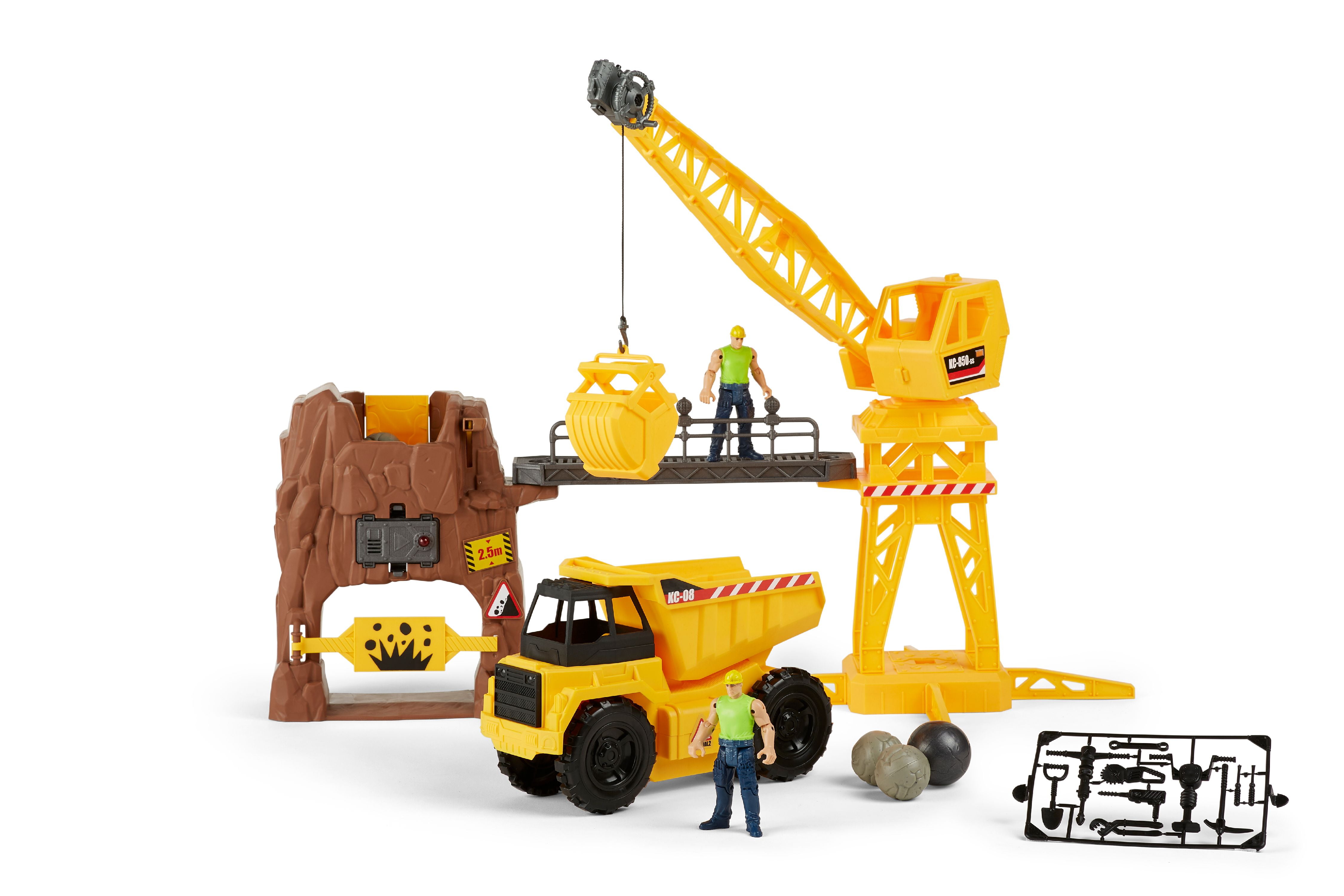 Kids Mini Truck & Accessoire Building Construction Travail Toy Kids Play Set 