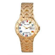 50223 Mens 5 Microns Classic Dress Nautical Dial Watch