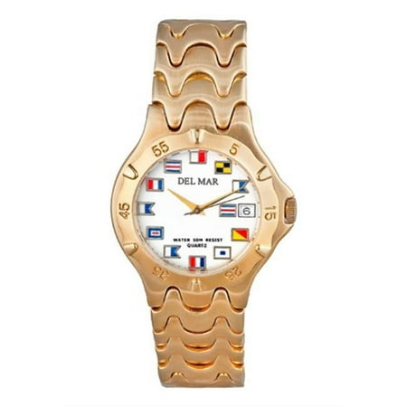 50223 Mens 5 Microns Classic Dress Nautical Dial Watch