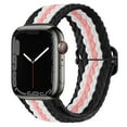 thumbnail image 1 of BRADCET 1/3Pack Scrunchie Band for Apple Watch Bands 44mm 40mm 38mm 45mm 49mm 42mm 41mm Elastic Adjustable Sport Nylon Bands Braided Solo Loop Strap for iWatch Series Ultra 8 7 SE 6 5 4 3 2 1, 1 of 14