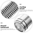 thumbnail image 3 of SHINYPASING 2Pcs Retractable Hair Blow Drying Brush Assorted Color Compact Design for Fast Styling, 3 of 8