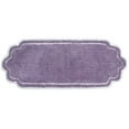 thumbnail image 3 of Home Weavers Allure Collection Bathroom Rug 100% Cotton Tufted Bathroom Rug, Soft and Absorbent Bath Rugs, Non-Slip Bath Rug, Machine Wash Dry Bath Mats for Bathroom Floor- 21"x54" Runner, Purple, 3 of 9