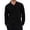 Black, variant on Long Sleeve Golf Shirt Men Mens Knit Shirts Notch Neck Breathable Soft Casual Lightweight Solid Color Tops