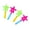 Five Stars, variant on Bulk Noise Creation Set 4Pcs Ergonomic Clapping Props Safe For Kids Recycled PP Cheering Supplies Event Decoration