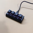 thumbnail image 2 of 4 Key USB Corded Keyboard Cut Copy Paste Select Durability for Schools and Offices Gamers and Data Entry, 2 of 10