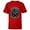 Red, variant on Marvel Black Panther T'Challa Emblem Wakanda Forever - Short Sleeve T-Shirt for Kids - Customized-Athletic Heather