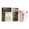 thumbnail image 1 of KLKCMS Digital Multimeter Non Contact Auto Ranging Tester for Cars Fuses Continuity Yellow Upgraded, 1 of 9