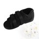 thumbnail image 4 of EeaseMX Zapatos ajustables y anchos para cirugía de pulgar valgo deforme por lesión (Negro), 4 of 8