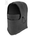 thumbnail image 2 of Gustave 6 in 1 Fleece Balaclava Windproof Ski Face Mask For Unisex, Adjustable Full Face Mask Hat Neck Warmer Sports Cap (Gray), 2 of 10