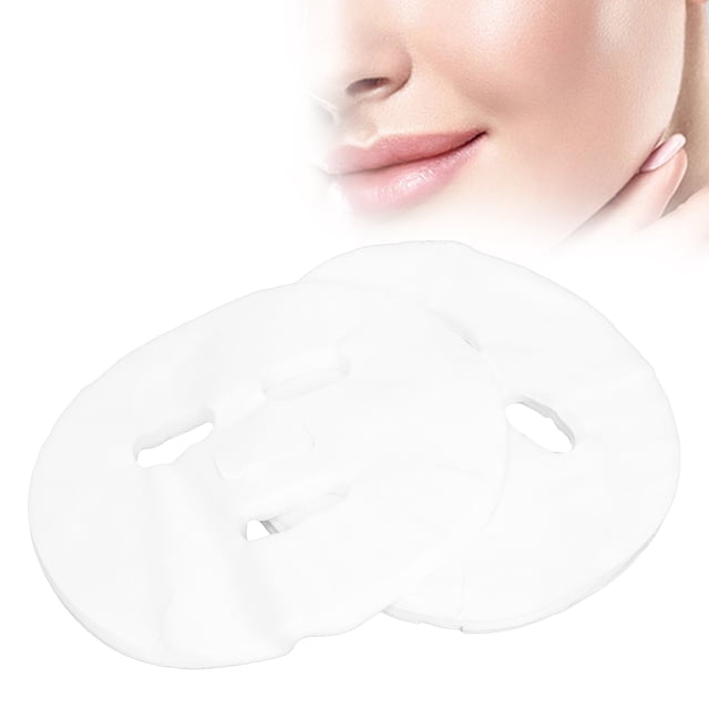 Papel de Máscara Facial, Profesional de Cuidado de la Piel Portable 50 Piezas Soft Diy Mask Sheet para Salón de Belleza para compressa Húmeda