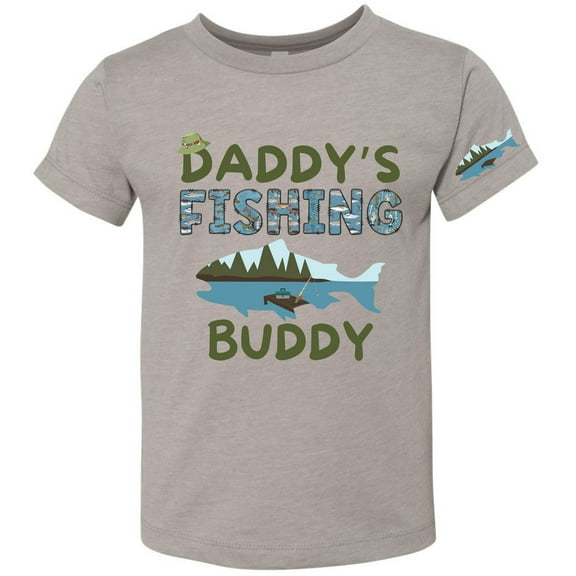 Daddy's Fishing Buddy Graphic T Shirt (Toddler Boys)