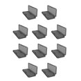 thumbnail image 1 of Methold Caja de almacenamiento para juegos de cartas, soporte para cubierta de interruptor, accesorios de protección antiarañazos para los Negro translúcido 10piezas, 1 of 3
