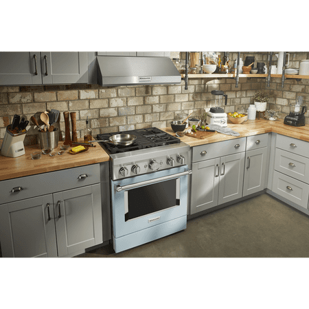 KITCHENAID KFDC500JMB professional gas range