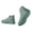 Green, variant on Waterproof Ankle Shoe Covers Unisex Non Slip Round Toe Silicone Pull-on Rain Shoe Covers Outdoor Walking Cycling Overshoes