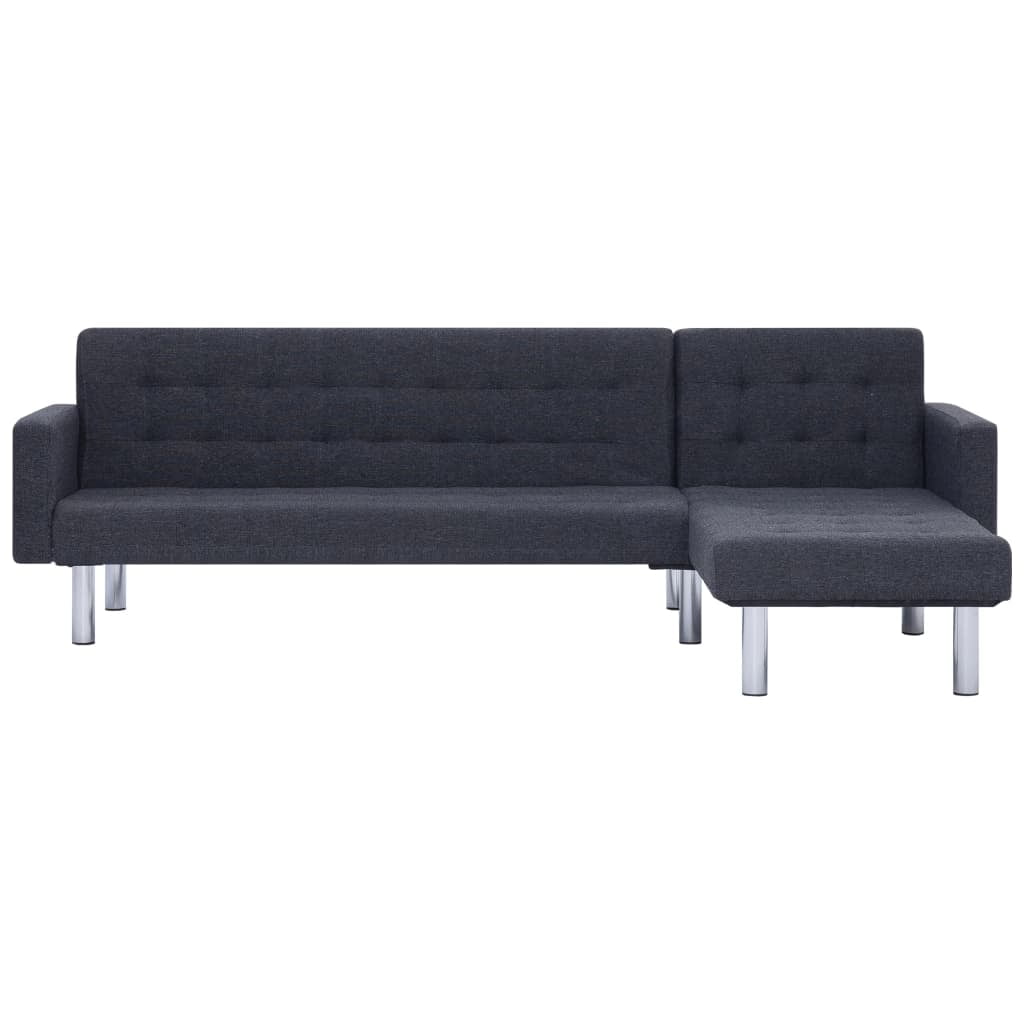 Lowestbest 85" Sofa Bed, Faux Leather L-Shaped Multifunction Sleeper Sofa Convertible Sofa Lowestbest 85" Sofa Bed, Faux Leather L-Shaped Multifunction Sleeper Sofa Convertible Sofa