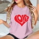 thumbnail image 4 of Camisetas de Manga Corta para Mujeres, Camiseta de Cuello Redondo Impresa de Moda, Primavera Y Verano Casual, 4 of 8