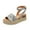 Beige, variant on 2026 ! Womens Clothes asdoklhq Sandals for Women Woman Summer Sandals Open Toe Casual Platform Wedge Shoes Casual Canvas Shoes Camouflage 37