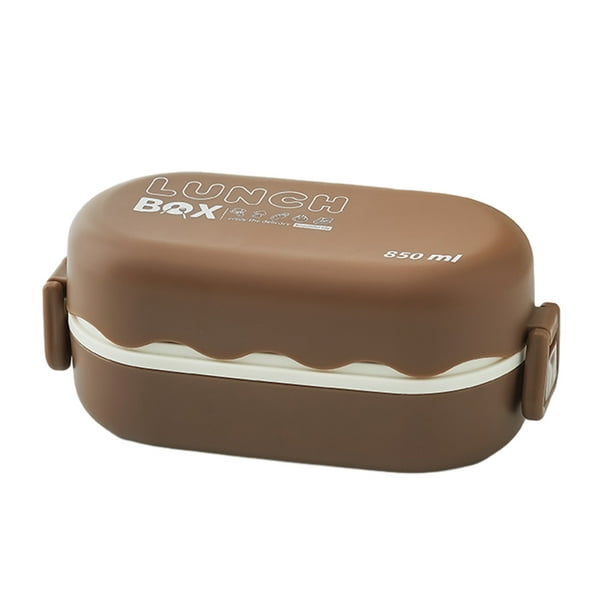 Pisexur Batería de cocina Bento Box Student Bento Box Lonchera ideal para estudiantes a prueba de fugas Lonchera para estudiantes Mom's Choice Sin sustancias nocivas para la cocina del hogar