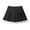 AB895 Black, variant on Kids Pleated Skirt Girls Bowknot Elastic Waist Bottom Relaxed Fit A-Line Skirt For Active Wear, Size 10-15 Years, Black