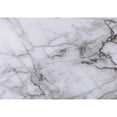 thumbnail image 5 of Home Square Faux Marble End Table in White and Silver - Set of 2, 5 of 5