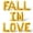 Gold, variant on Letter Balloons - FALL IN LOVE 16" Inch Alphabet Letters Foil Mylar Balloon Fall Engagement Party Banner (Gold)