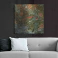 thumbnail image 6 of Luxe Metal Art 'Earth as Art: Anyuyskiy Volcano,' Metal Wall Art, 36"x36", 6 of 7