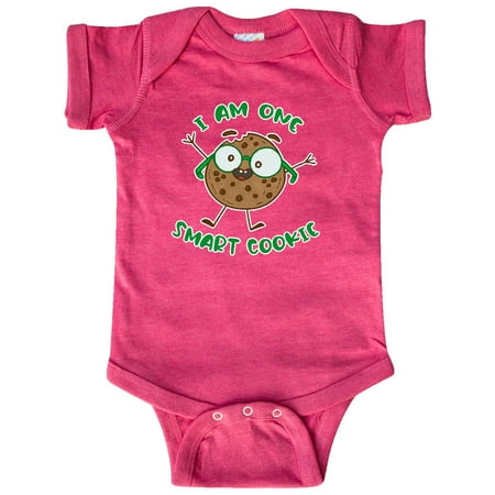 

Inktastic I Am One Smart Cookie Gift Baby Boy or Baby Girl Bodysuit