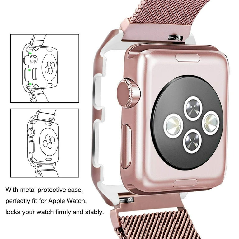 Series 3 38mm rose gold best sale
