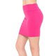 thumbnail image 5 of Gibobby faldas deportivas para mujer Simple clásica de cintura alta sólida para mujer(Rosa, L), 5 of 5