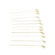 thumbnail image 4 of 100 brochetas desechables de nudo de bambú, palillos de bambú, palillos de cóctel con extremos retorcidos para cóctel, barbacoa, aperitivos, sándwiches de club, 15 cm (verde), 4 of 7
