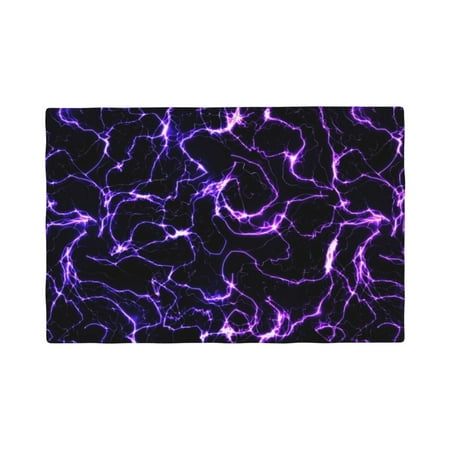 

Placemats Set of 4 / 6 Galaxy Lightning Placemats for Dining Table Indoor/Outdoors Heat Resistant Washable Placemats 18 x 12