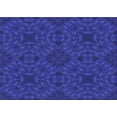 thumbnail image 1 of Ahgly Company Machine Washable Indoor Rectangle Transitional Cobalt Blue Area Rugs, 3' x 5', 1 of 7