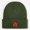 Army Green, variant on Flame Demon Dice Embroidered Acrylic Knit Beanie, Unisex Soft Stretch Winter Skull Cap, Sport Casual Daily Hat Perfect Gift for Men & Women