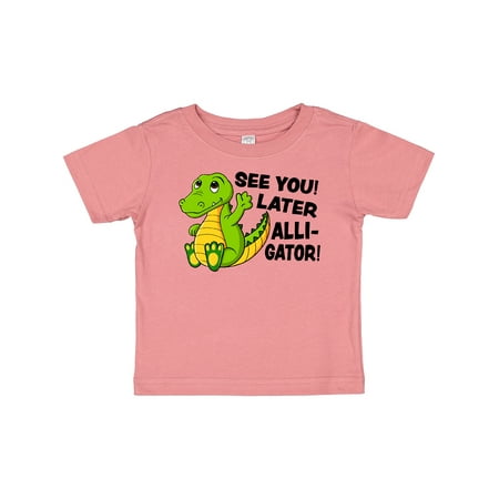 

Inktastic See You Later Alligator Gift Baby Boy or Baby Girl T-Shirt