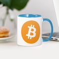 thumbnail image 4 of CafePress - Bitcoin Logo Mug - 11 oz Ceramic Mug - Novelty Coffee Tea Cup, 4 of 6