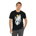 thumbnail image 6 of Arctic Fox Flowers Moon Fashion Unisex Jersey Short Sleeve Tee, 6 of 12