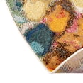 thumbnail image 7 of Unique Loom Vivid Collection Area Rug - Jaipur (7' 1" Round Multi/Black), 7 of 7