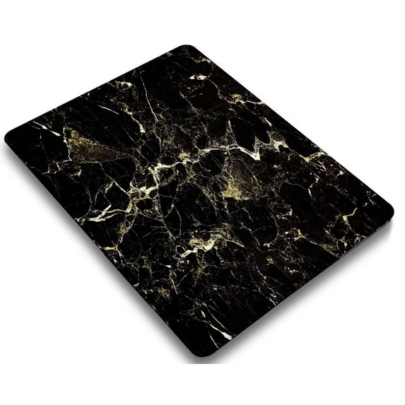 KSK KAISHEK Hard Shell Compatible with MacBook Air 13.6" with Touch ID Type C + Black Keyboard Cover Model: A2681 (Marble 149_2)