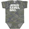 thumbnail image 3 of Inktastic Jesus Saves, Bro. Boys or Girls Baby Bodysuit, 3 of 5