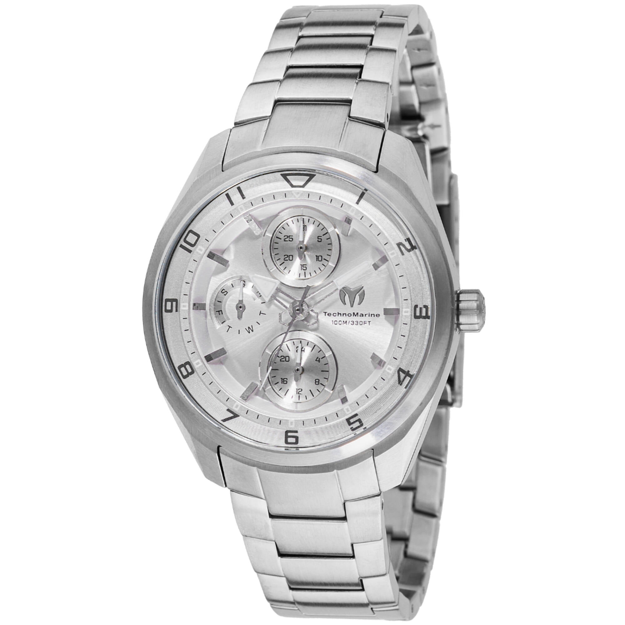 TechnoMarine TM-115038 ホワイト クロノグラフ Technomarine TM-115038 Women's Cruise Original Silver Dial