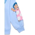thumbnail image 2 of Lilo & Stitch Girls’ Graphic Fleece Sweatshirt with Long Sleeves, Sizes 4-16, 2 of 3