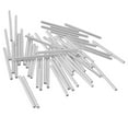 thumbnail image 1 of Abbracc 50pcs GIRL'S FAVORITE JEWELRY PART Smooth Straight Tube Spacer Loose Bead For White, 1 of 9