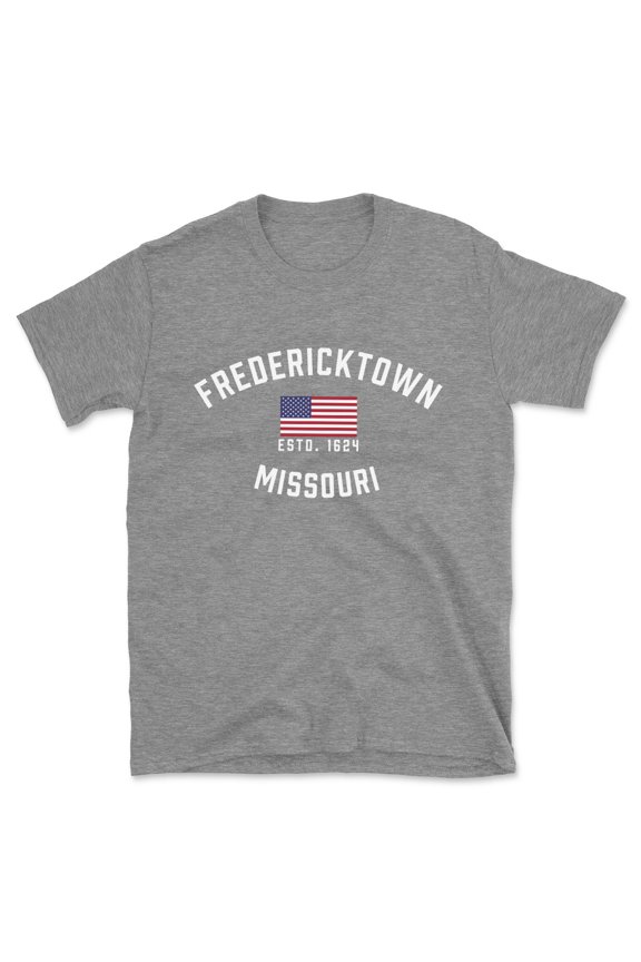 Fredericktown Missouri Patriot Men's Cotton T-Shirt