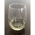 thumbnail image 2 of Stemless 17oz Wine Glass Urban City Map Chicago Illinois, 2 of 3