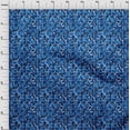 thumbnail image 4 of oneOone Cotton Poplin Blue Fabric Abstract Craft Projects Decor Fabric Printed By The Yard 42 Inch Wide, 4 of 4