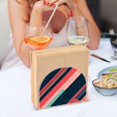thumbnail image 3 of Yayeee Napkin Holder for Table Set of 2 Kitchen Paper Tissue Organization, Pink Geometric, 3 of 8