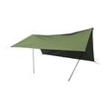 thumbnail image 1 of Rectangle Sun Shade Sail, Fadeless Portable Sun Shade Sail Canopy Rainproof Sun Protection  For Porch For Camping Green, 1 of 8