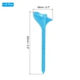 thumbnail image 2 of Uxcell 3.3 Inch Golf Tee, 10 Pack Plastic Golf Practice Tees Training Driving Range Tee, Blue, 2 of 6