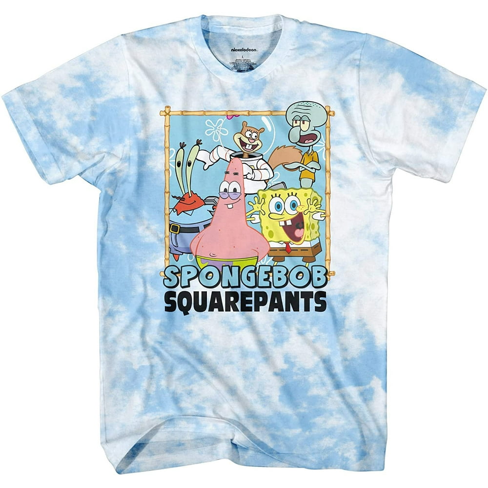 Mens Spongebob Squarepants Shirt Spongebob Tee Classic Swag TShirt