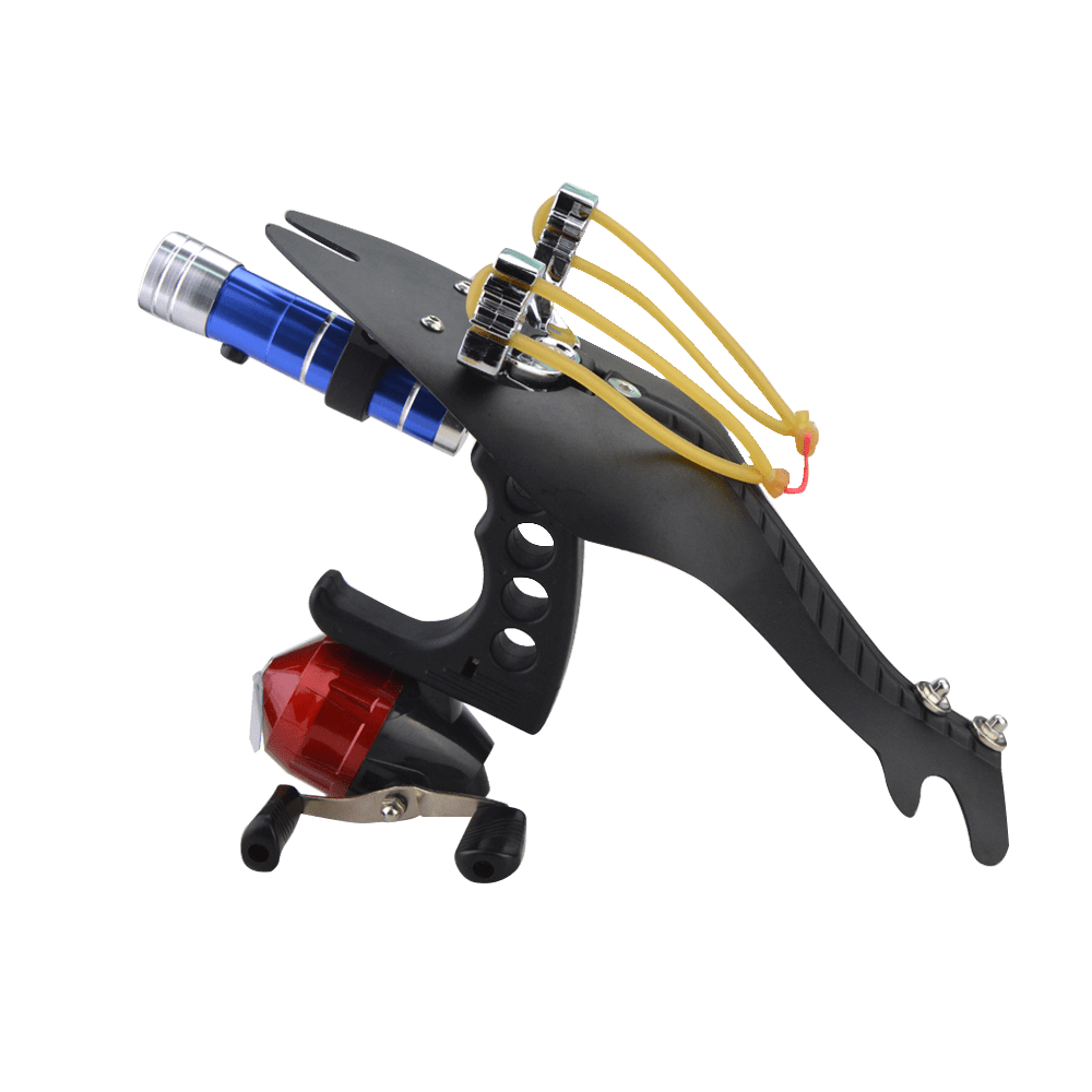 AMEYXGS Bowfishing Kit Slingshot Powerful Catapult